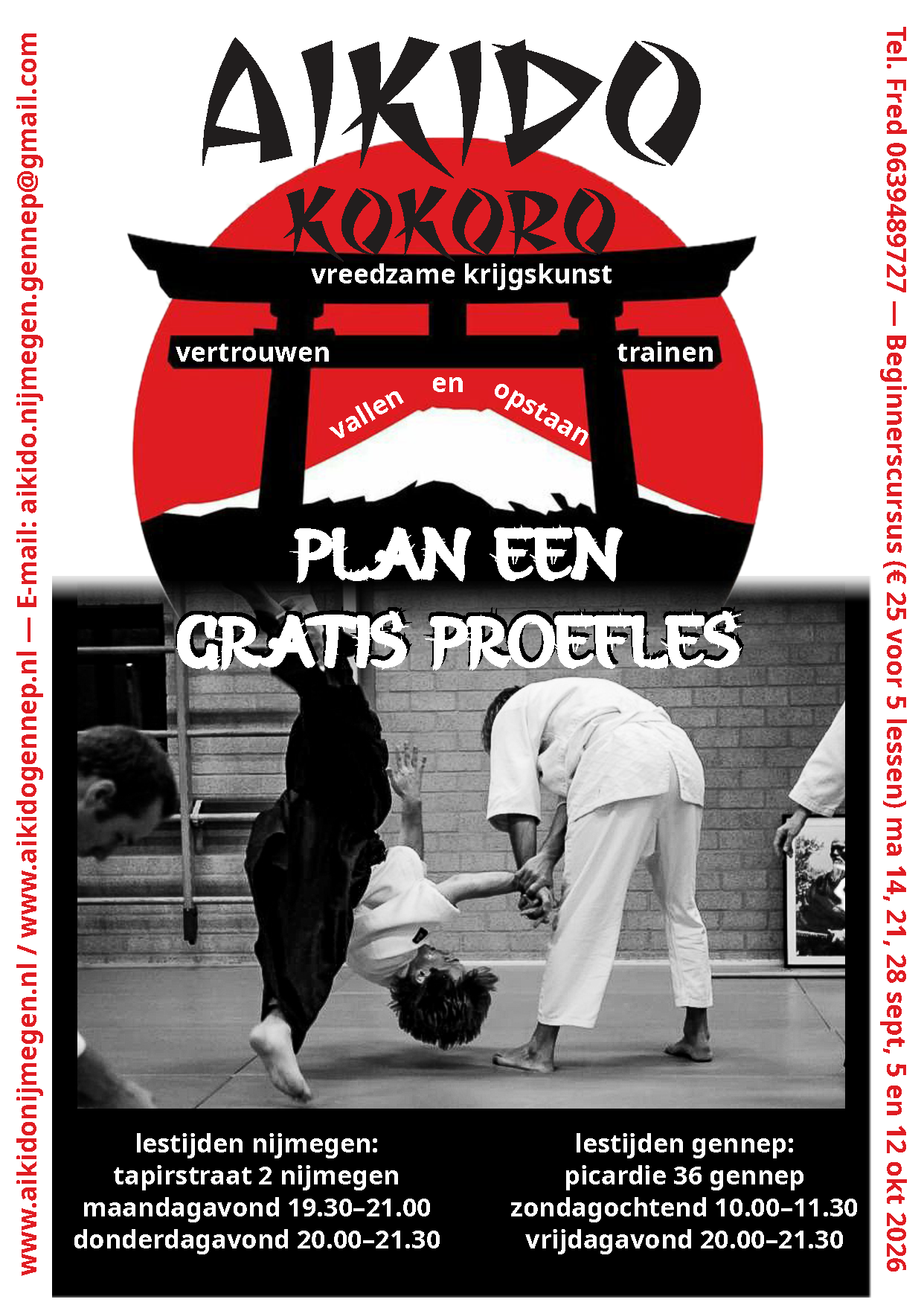 Flyer beginnerscursus 2026